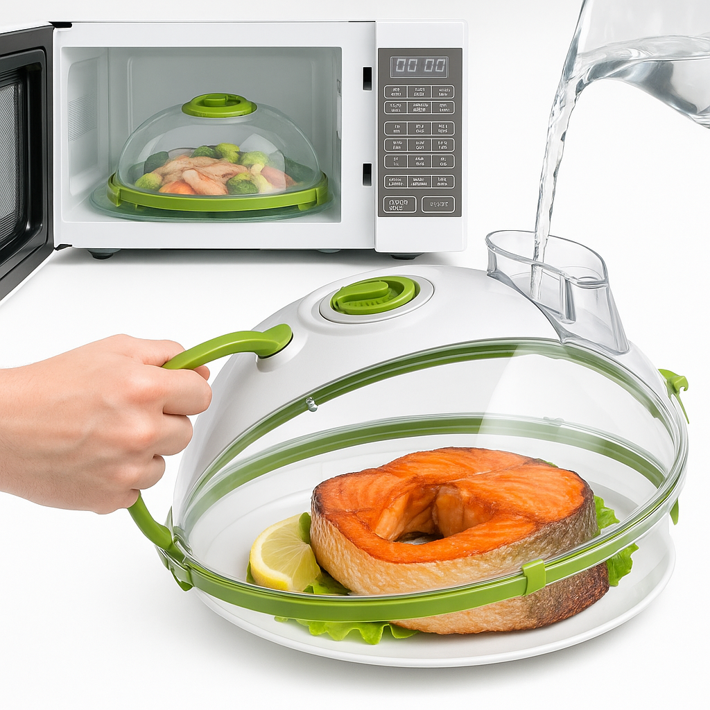 Couvercle Vapeur FreshLock : Saveur & Fraîcheur Garanties