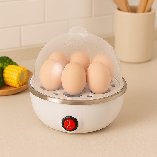 Cuiseur Automatique à Œufs Vapeur 3-en-1-Œufs Parfaits Sans Effort