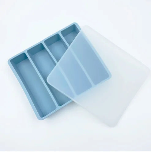 Bac silicone pour congélation alimentaire
