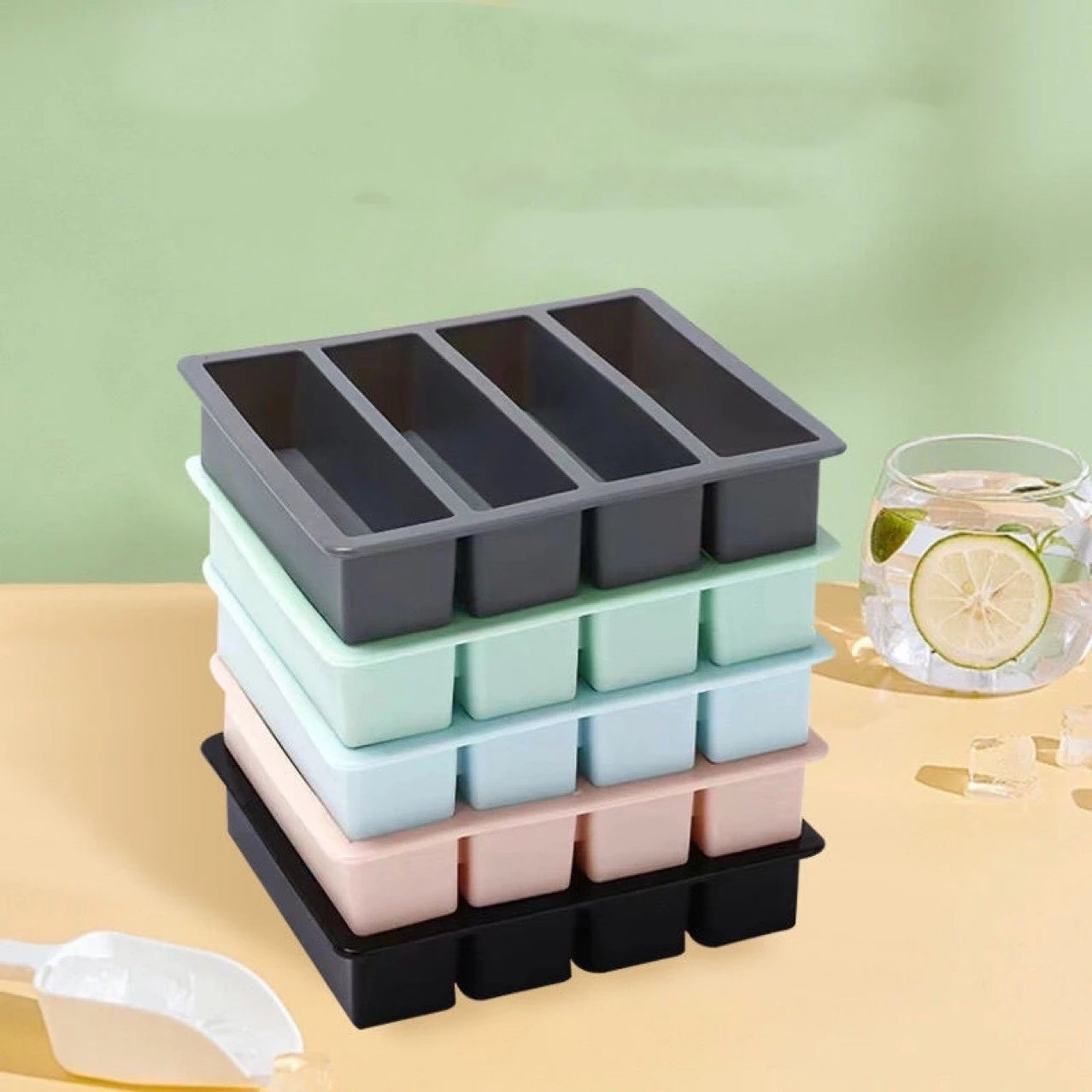 Bac silicone pour congélation alimentaire