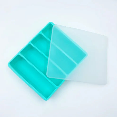 Bac silicone pour congélation alimentaire