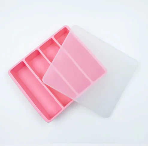 Bac silicone pour congélation alimentaire