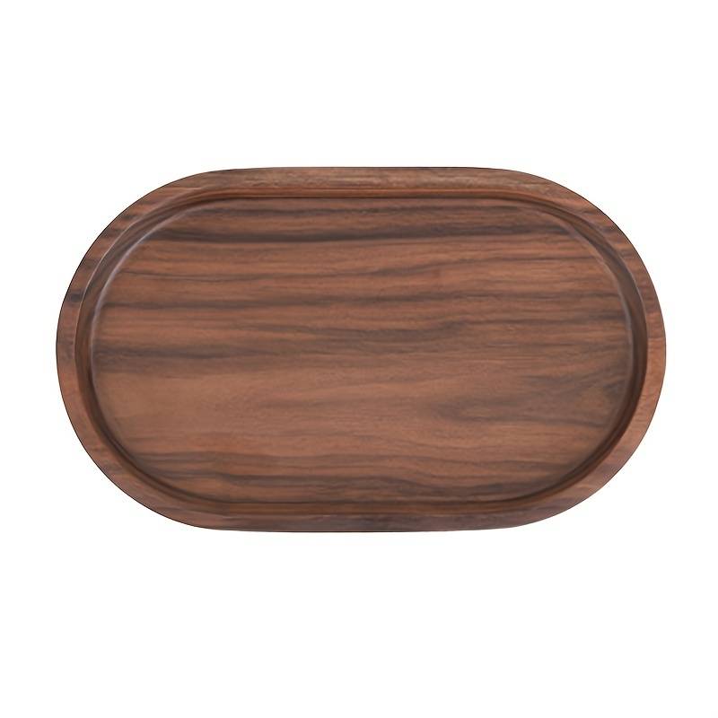 Déjeuner Nature - Assiette Ovale en Bois