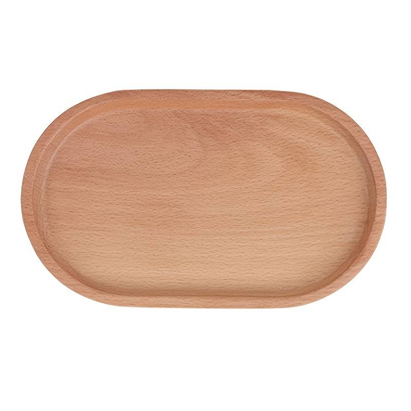 Déjeuner Nature - Assiette Ovale en Bois